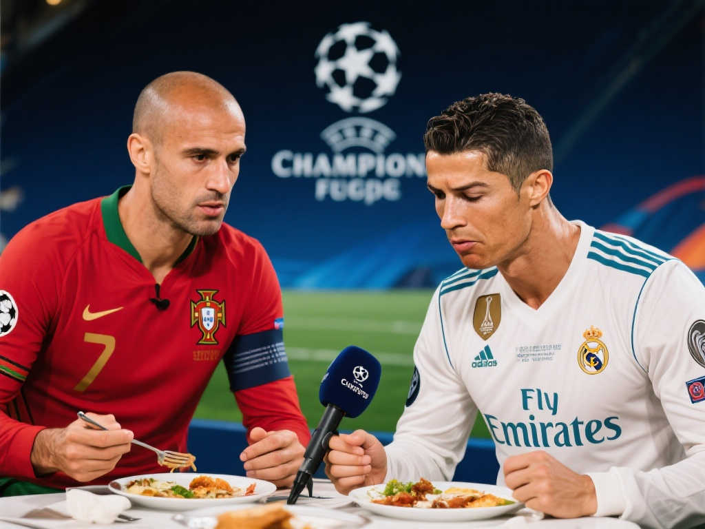 佩佩揭秘：40岁C罗欧冠决赛前紧张到食不下咽